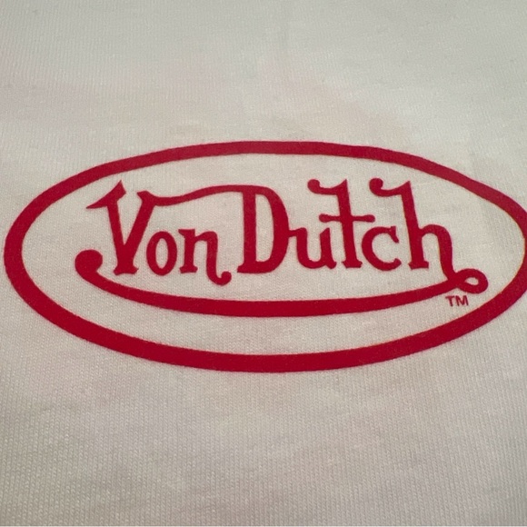 Von Dutch Men’s Snake Graphic Long Sleeve Tee in White |LIMITED EDITION! NEW/NWT - Picture 6 of 10
